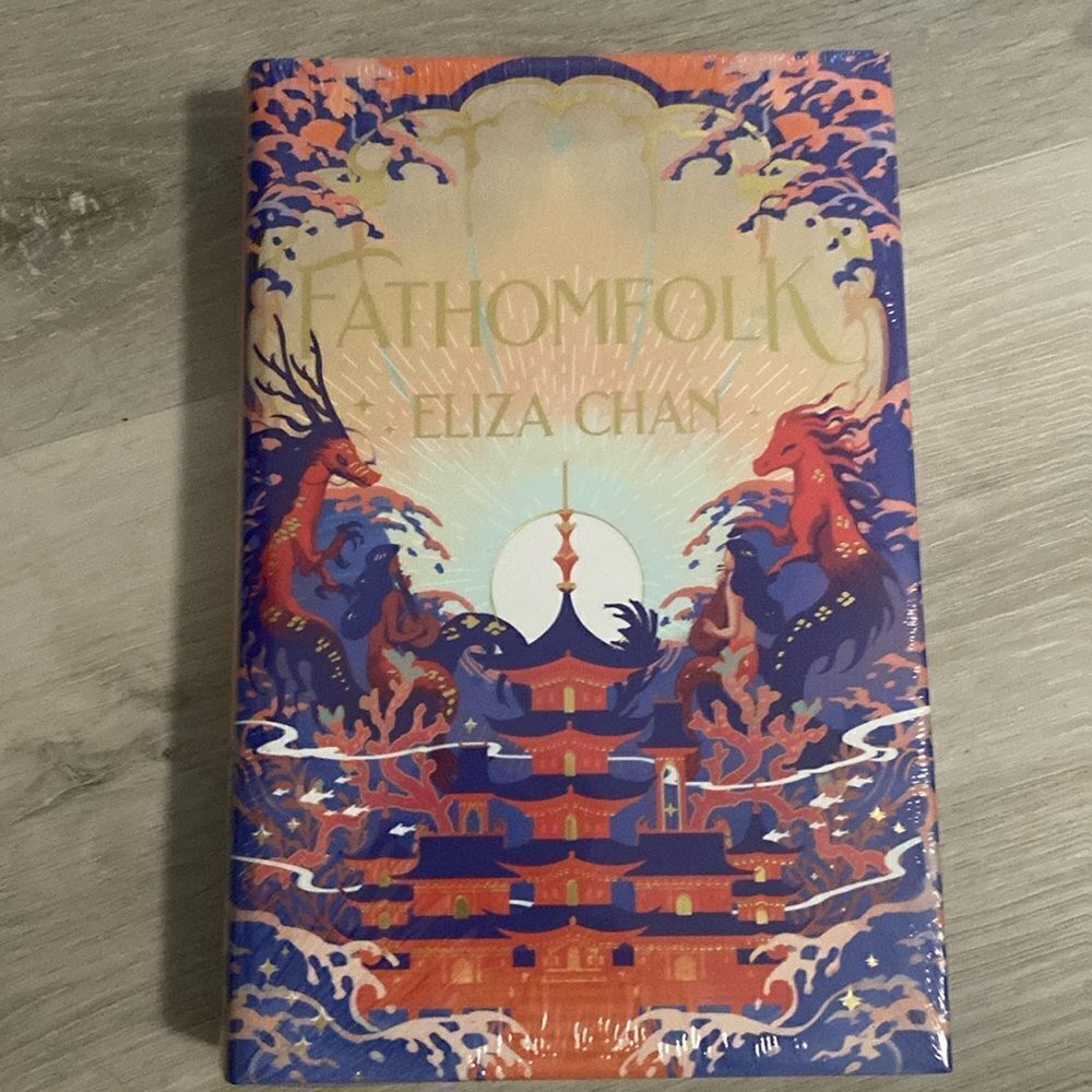 NEW-Illumicrate Exclusive Hand Signed Edition Fathomfolk Eliza Chan March